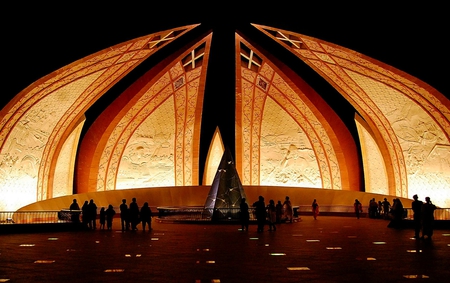 Pakistan Monument - white, special, brown, unique, monument