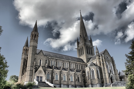 Bendigo Cathedral - canon, photography, god, christian, gothic, jesus, dark, church, hdr, cathedral, emo