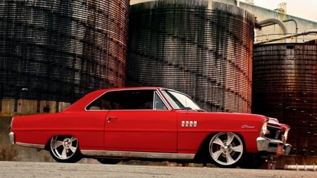 '67 Chevy Acadian Canso - canso, ss, 1967, chevrolet, canadian, car, 67, red, ii, classic, muscle, acadian, custom, chevy, antique