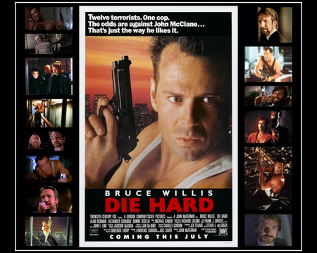 Die Hard (1988) - hard, die hard, film, willis, bruce, bruce willis, movies, die