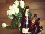 Christmas Roses & Champagne