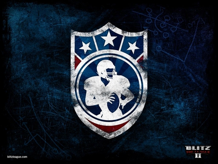 Football Logo - the league, video, game, football, blitz, logo