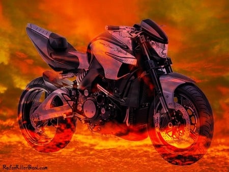 suzuki b-king hell bike - suzuki, b-king