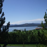 From Mountains In Coeur d Alene Idaho