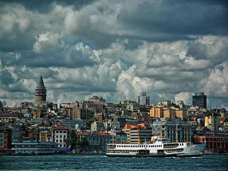 	grey-istanbul1,turkey - istanbul, turkey, grey, sea, city, buildings