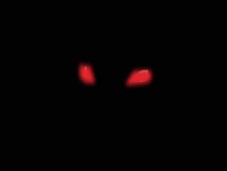 From the Darkness - dark, staring, red, eyes, fixed, black