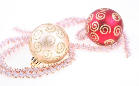 Vintage christmas decorations - nice, happy holidays, colorful, ball, other, christmas decor, christmas, christmas balls, decorations, seasons