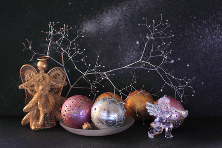 Christmas Decorations - decoration, photography, still life, christmas