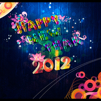happy new year 2012