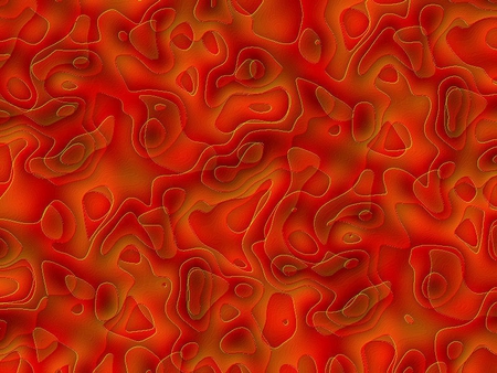 Abstract Orange Mix - abstract, pieces, colors, orange