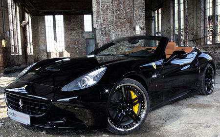 Ferrari California - black, tuned, edo, ferrari