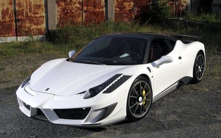 Mansory siracusa - ferrarri, white, tuned, mansory