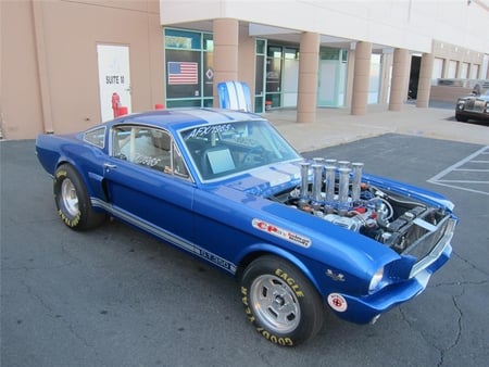 1965 Ford Mustang AFX drag car