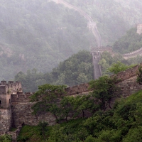 Great wall of China.