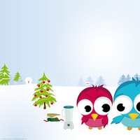 Christmas birds