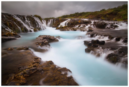 breathing_river - nature, water, falls, river