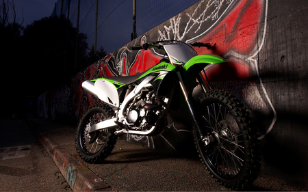 Kawasaki - dirt, bike, japan, 2011