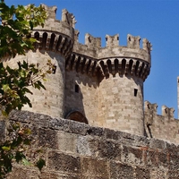 Palace of the Grand Masters, Rhodes,Greece