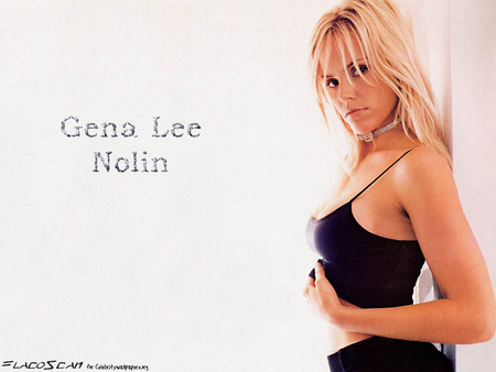 Gena_Lee_Nolin - gena-lee-nolin, picture, in black, cool