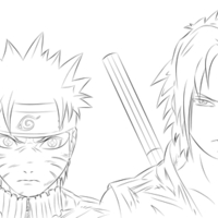 Naruto and Sasuke outline