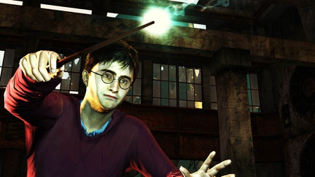 Harry Casting a Spell - video games, harry potter, spell, other