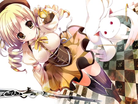 Tomoe Mami & Kyubey