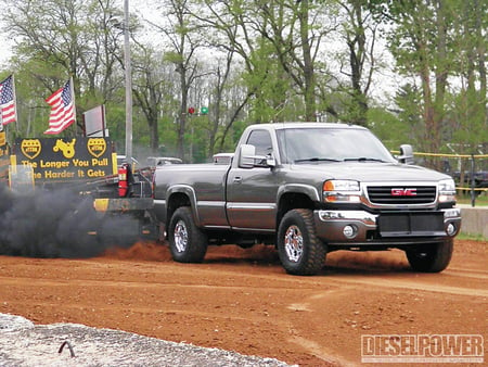 GMC Sierra 2500 2006 - pickup, sled pulling, offroad, 4x4