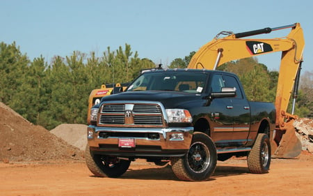 Dodge Truck - truck, black, dodge, cool