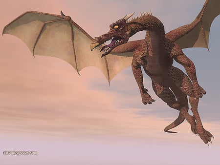 3D dragon flight - r