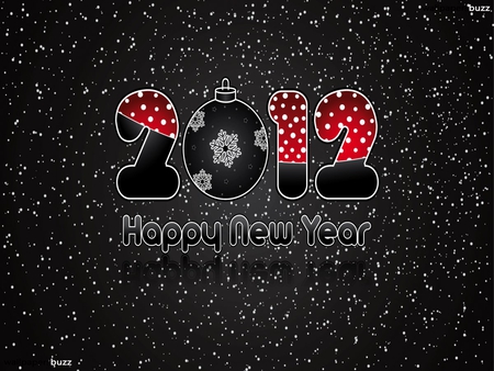 Happy-New-Year-2012 - wallpaper, happy-new-year, 2012, cool