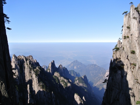 Top View - blue, mountain, sky, top, canyon