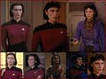 Michelle Forbes as Lt. Ro Laren from Star Trek: The Next Generation