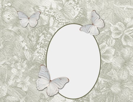 Vintage Butterflies - vintage, butterflies, antique, silver