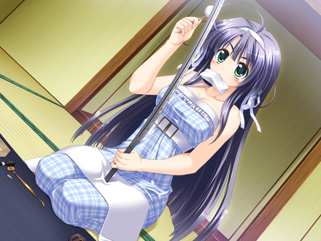 Girl - koisuru koto to mitsuketar, kawai, sword, cute, anime, anime girl, girl, dress, sexy, weapon