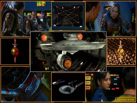 IAMD Collage - trek, in a mirror darkly, star trek, enterprise