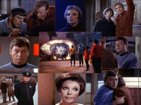 City On The Edge Of Forever - edith keeley, star trek, spock, guardian of forever, kirk, mccoy, city on the edge of forever