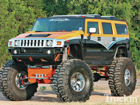 H2, Texas-Style - big wheels, hummer, gm, custom