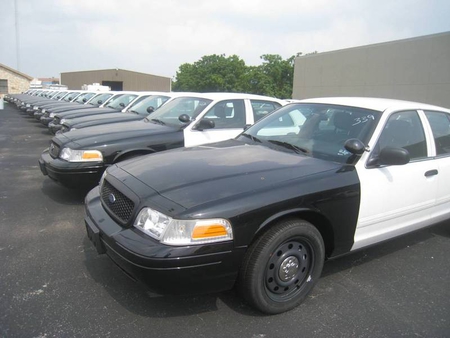 Police Cruiser Fleet - ford, police interceptors, cruiser fleet, police cars