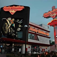 Harley Davidson Cafe. Las Vegas,Nevada. Big Vic.