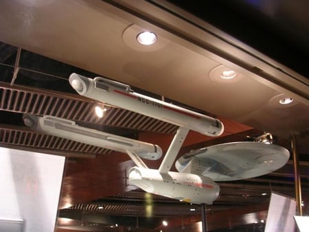 The Enterprise at The Star Trek Experience Las Vegas - star trek, enterprise, hilton, las vegas, experience