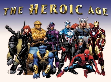 The Heroic Age - comics, marvel, heroic, age, super, hero