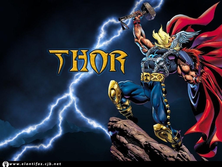 Thor The Thunder God - comics, super hero, marvel, thor, god, thunder