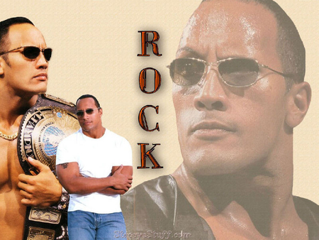 The Rock - wrestling, rock, professional, the