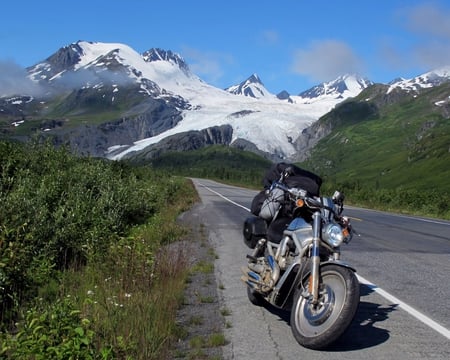 Valdez, Alaska - valdez, harley, hanzo, v rod, alaska