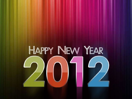 Happy-New-Year-2012 - wallpaper, happy-new-year, 2012, beautiful