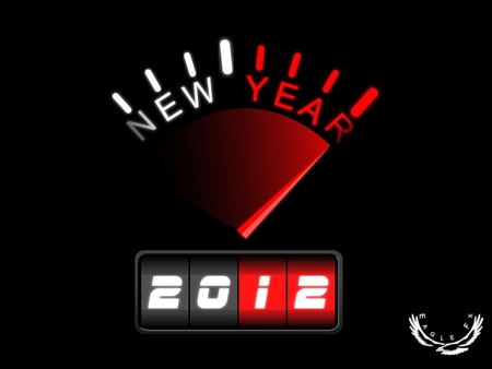 New-Year-2012 - new-year, 2012, beautiful, wallpaper