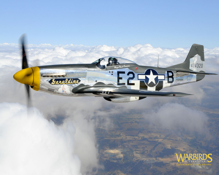 North American P51 Mustang - north, ww2, fighter, american, usaf, p51, world, war, mustang