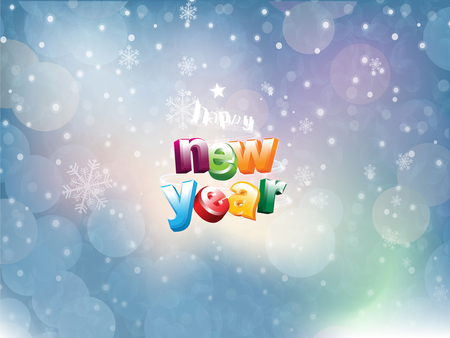 Happy new year! - holiday, new year, december, christmas