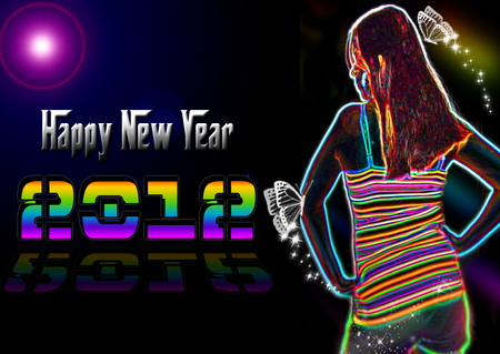 Happy New Year 2012 To all of DESKTOP NEXUS - life, new years, memories, wallpaper, friendship, time, moments