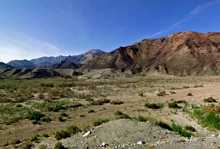 San Felipe, Mexicali - field, hills, mexico, sky